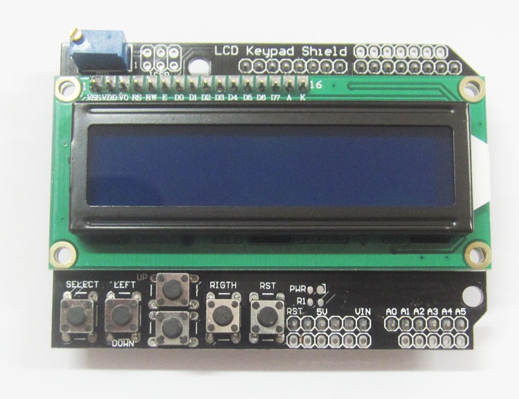 LCD 1602 cu butoane